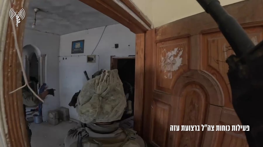 תיעוד מפעילות כוחות צה"ל ברצועת עזה