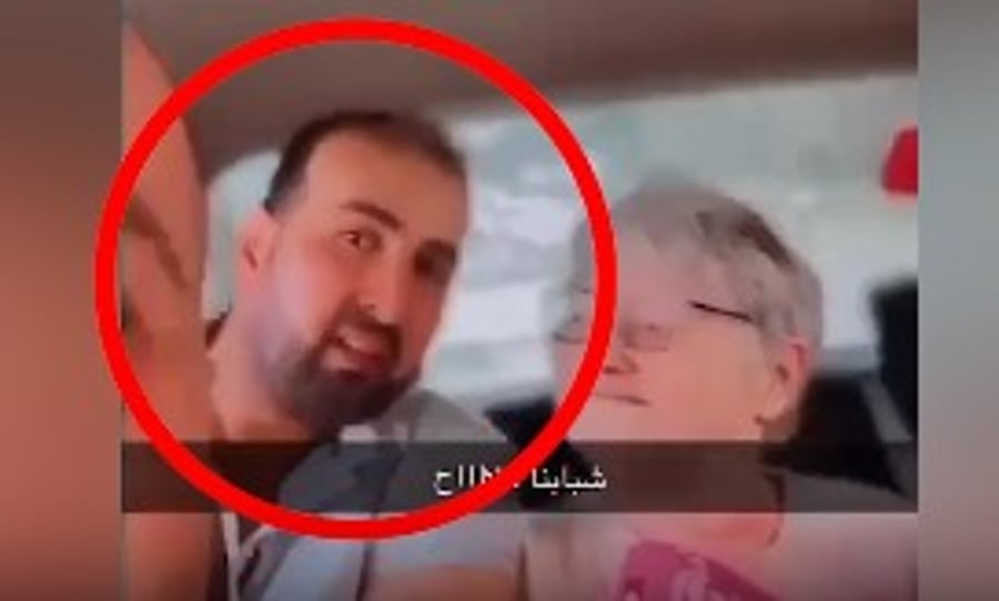 המחבל לצד יפה אדר בזמן חטיפתה