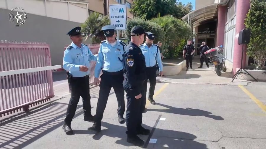 טקס החלפת פיקוד ומינוי מפקד חדש למרחב דן במשטרת מחוז תל אביב