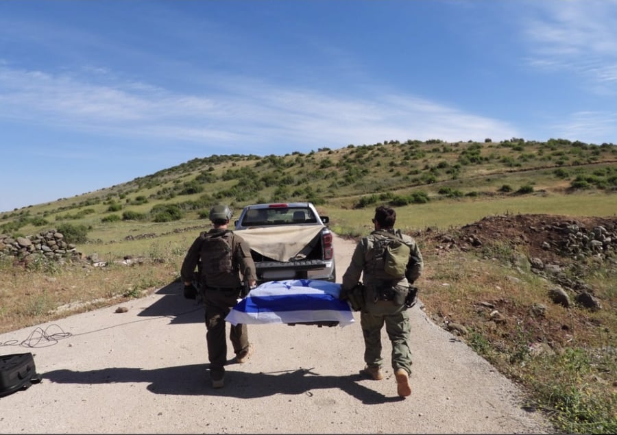 החזרת הגופה של רס"ל צבי פלדמן ז"ל,