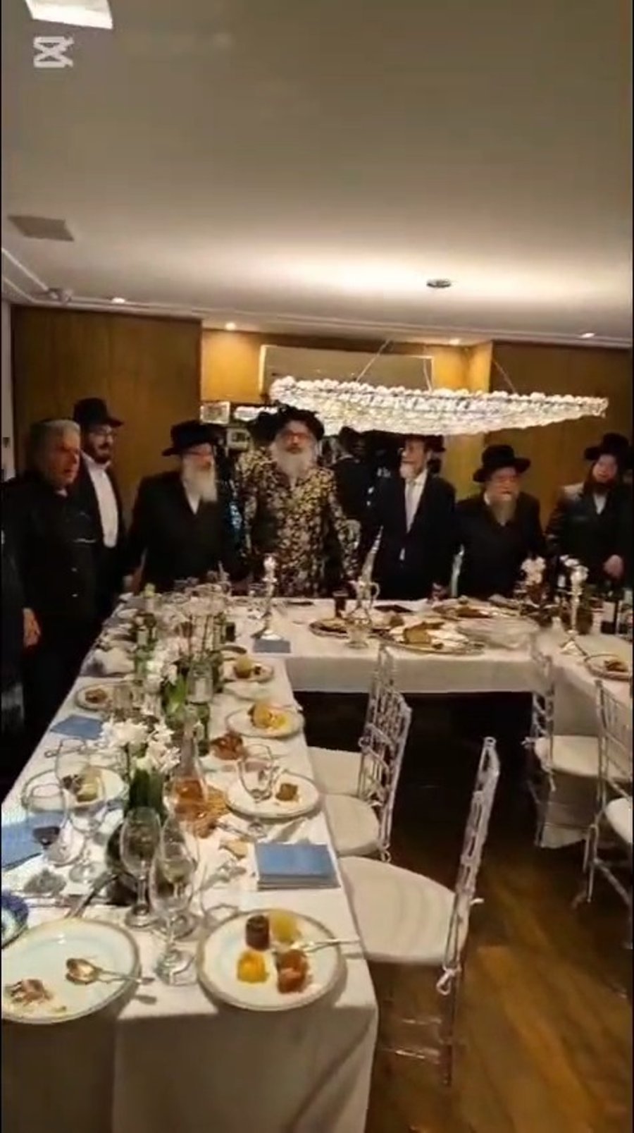 האדמו"ר מויז'ניץ בית שמש בטיש פסח שני בברזיל