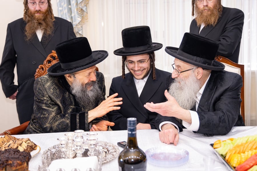 שמחת האירוסין לנכדת האדמו"ר מבאבוב - 45