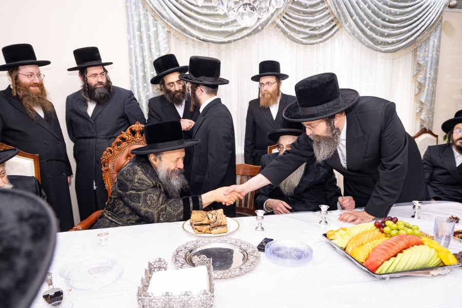 שמחת האירוסין לנכדת האדמו"ר מבאבוב - 45