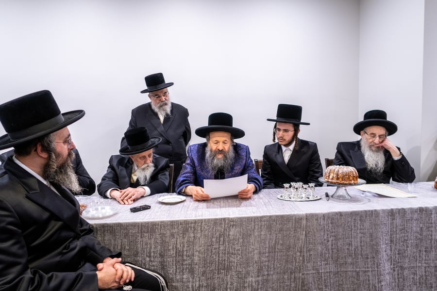 שמחת האירוסין לנכדת האדמו"ר מבאבוב - 45
