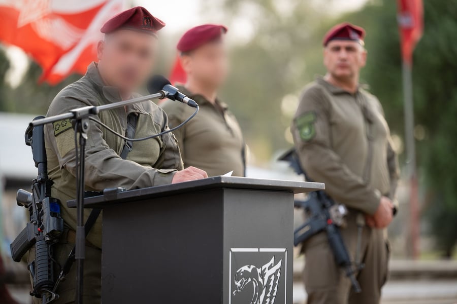 טקס חילופי מפקד חטיבת הצנחנים