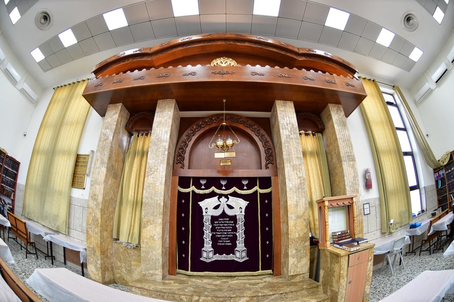 האדמו"ר משבט הלוי בשבת התאחדות בטלז סטון