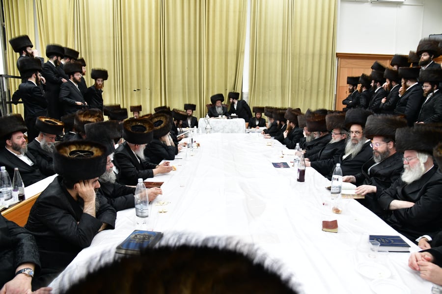 האדמו"ר משבט הלוי בשבת התאחדות בטלז סטון