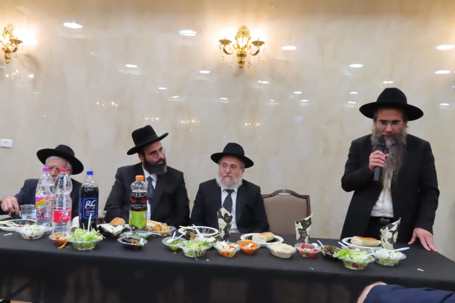 סעודת יארצייט לע"נ הגאון רבי חפץ רחמים זצ"ל 