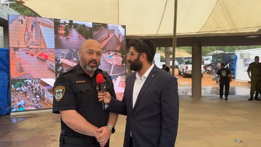 רב-פקד סלבה בונצ'וק, קצין אבטחה ורישוי מחוז צפון, בריאיון