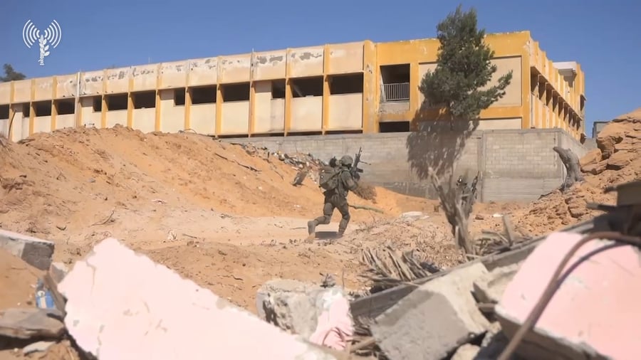 תיעוד מפעילות כוחות צה"ל ברצועת עזה