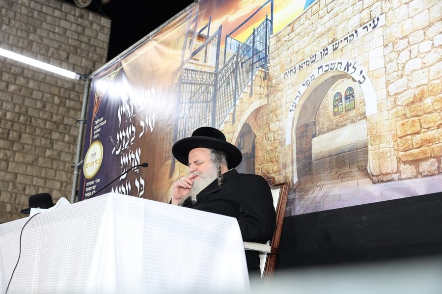 הגר"ש אלתר בהדלקה ל"ג בעומר