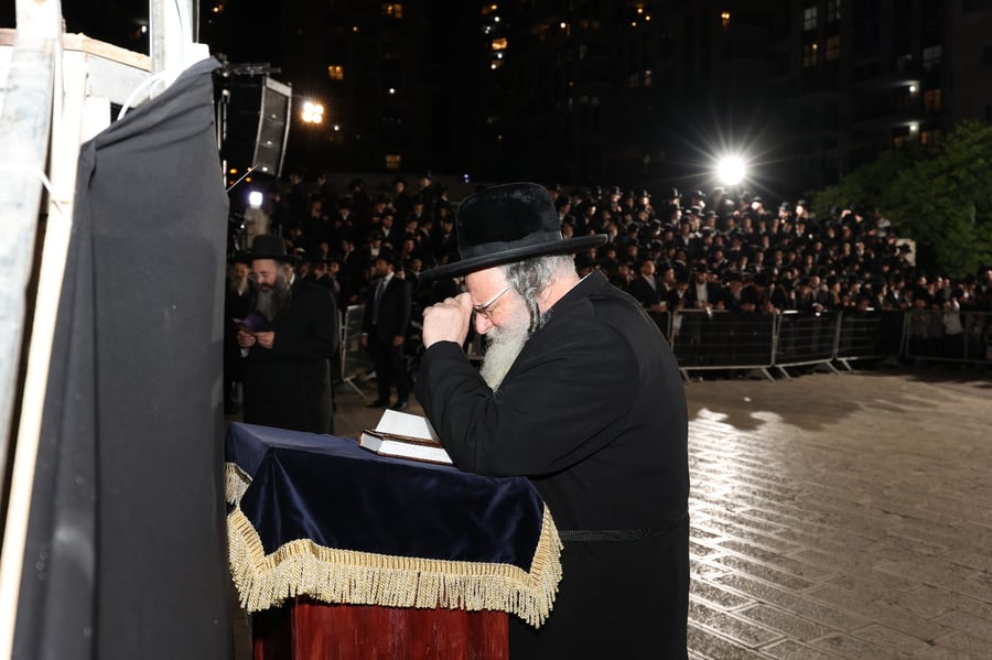 הגר"ש אלתר בהדלקה ל"ג בעומר