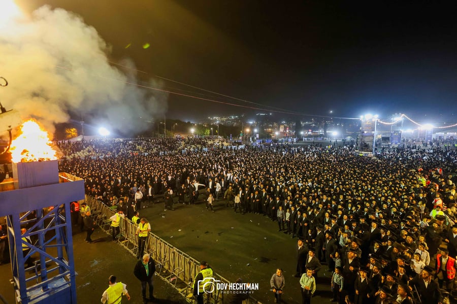 מירון במספרים: 200,000 יהודים זכו השנה להגיע לרשב"י