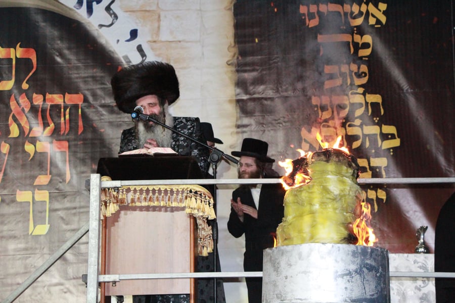 ההדלקה בחצה"ק זוטשקא