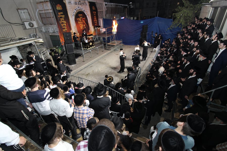 ההדלקה בחצה"ק זוטשקא