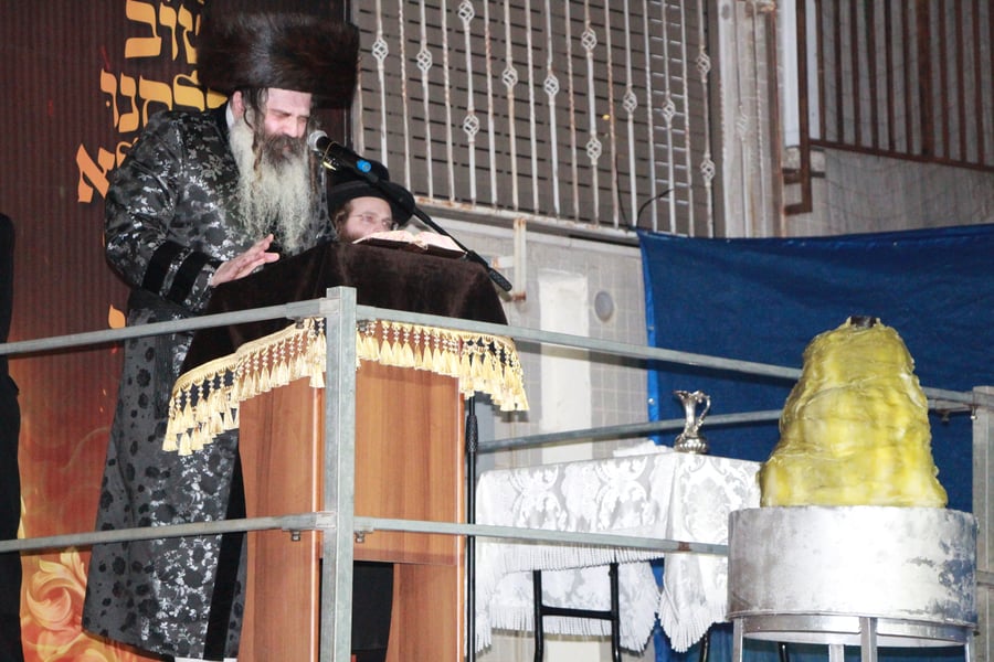 ההדלקה בחצה"ק זוטשקא