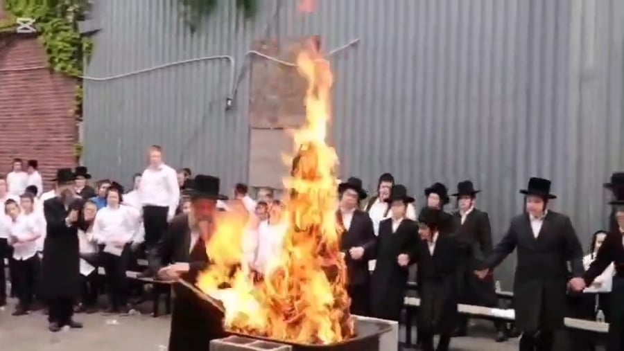 ל"ג בעומר בחצה"ק סקווירא מב"פ