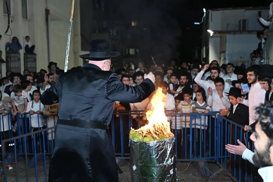 הגאון הרב ליאור גלזר בהדלקה לכבוד ל"ג בעומר