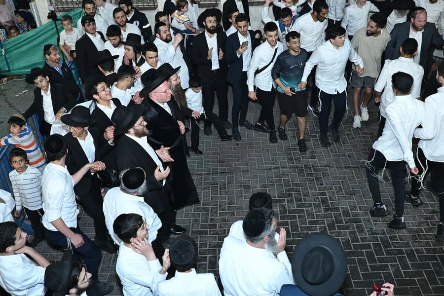 הגאון הרב ליאור גלזר בהדלקה לכבוד ל"ג בעומר