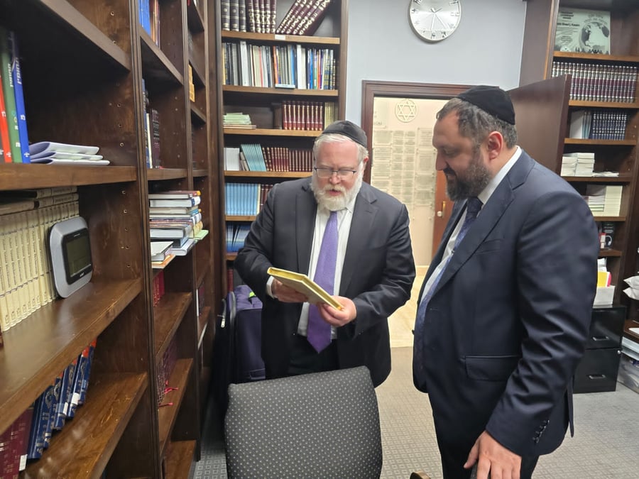 הביקור של הרב איסייב בקהילות