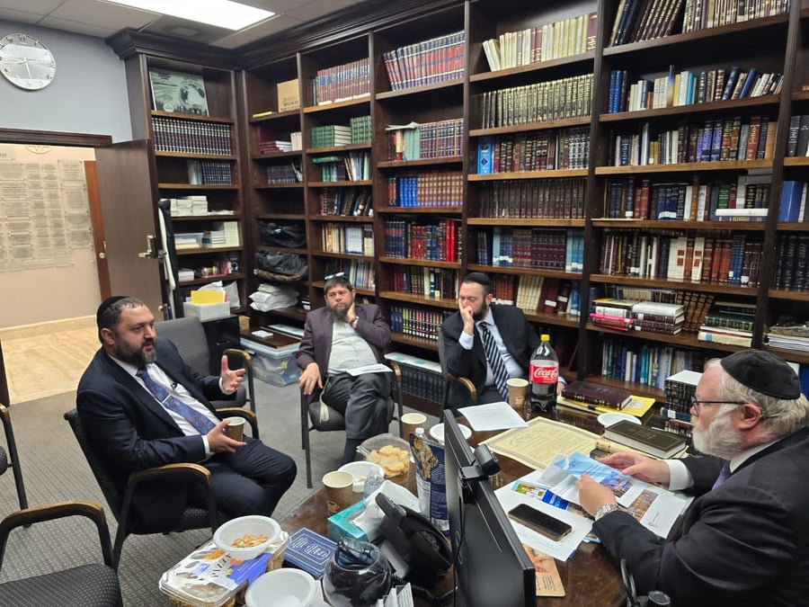הביקור של הרב איסייב בקהילות
