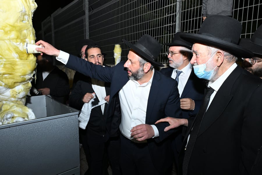 ההדלקה המרכזית בשכונת 'שמואל הנביא' בירושלים