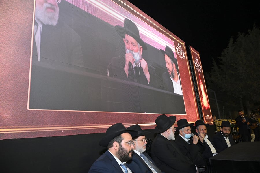 ההדלקה המרכזית בשכונת 'שמואל הנביא' בירושלים