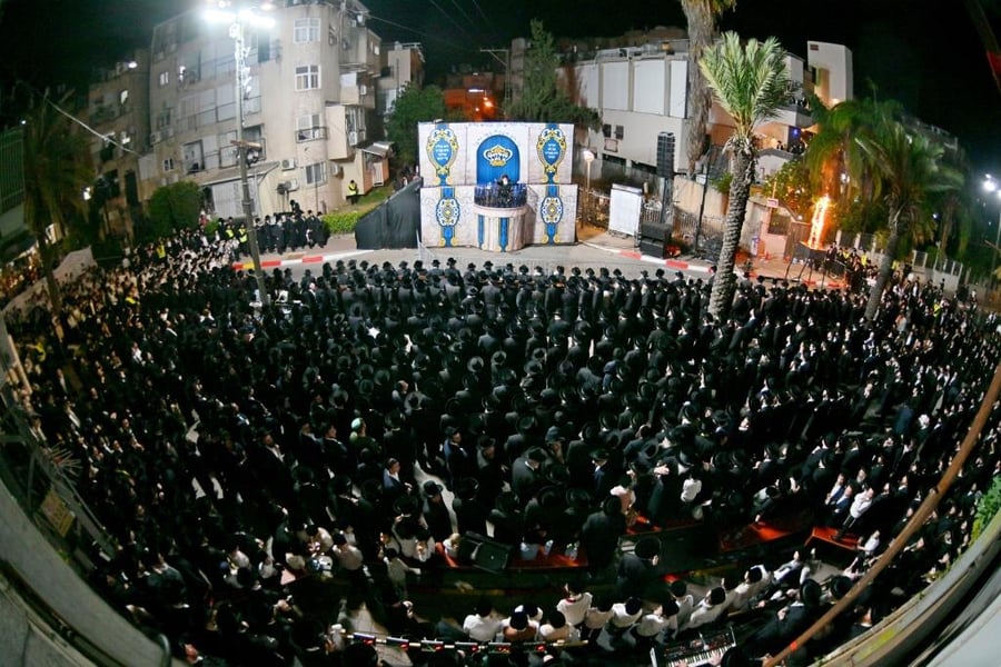 ל"ג בעומר בחצה"ק ויז'ניץ
