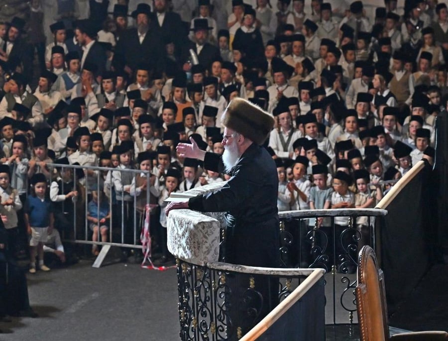 ל"ג בעומר בחצה"ק ויז'ניץ
