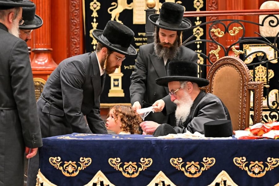 ל"ג בעומר בחצה"ק ויז'ניץ