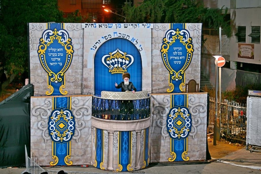 ל"ג בעומר בחצה"ק ויז'ניץ