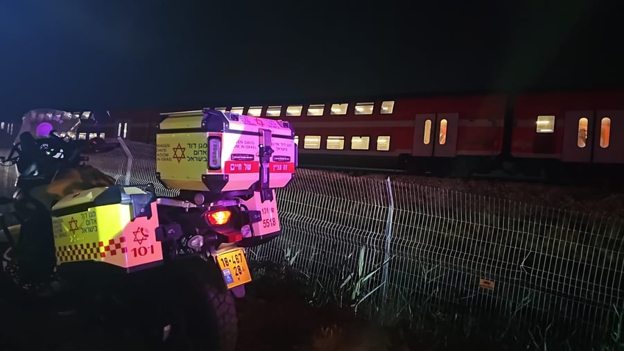 טרגדיה נוראה: בן 60 נהרג מפגיעת רכבת ישירה בעיר הצפונית