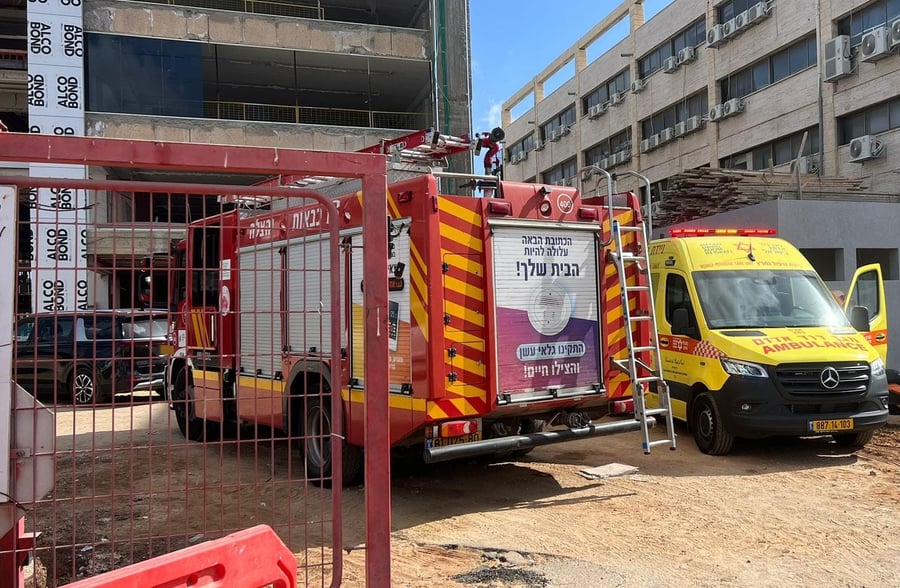 אמבולנס בזירה