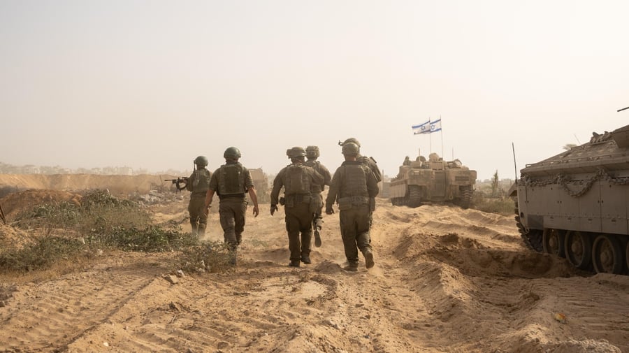 פעילות כוחות אוגדה 162 ברצועת עזה