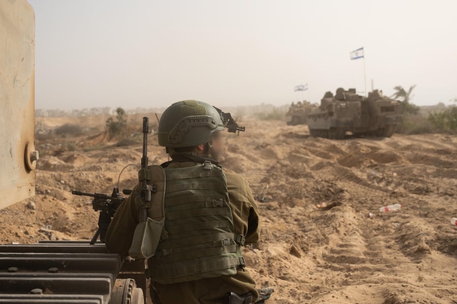 פעילות כוחות אוגדה 162 ברצועת עזה