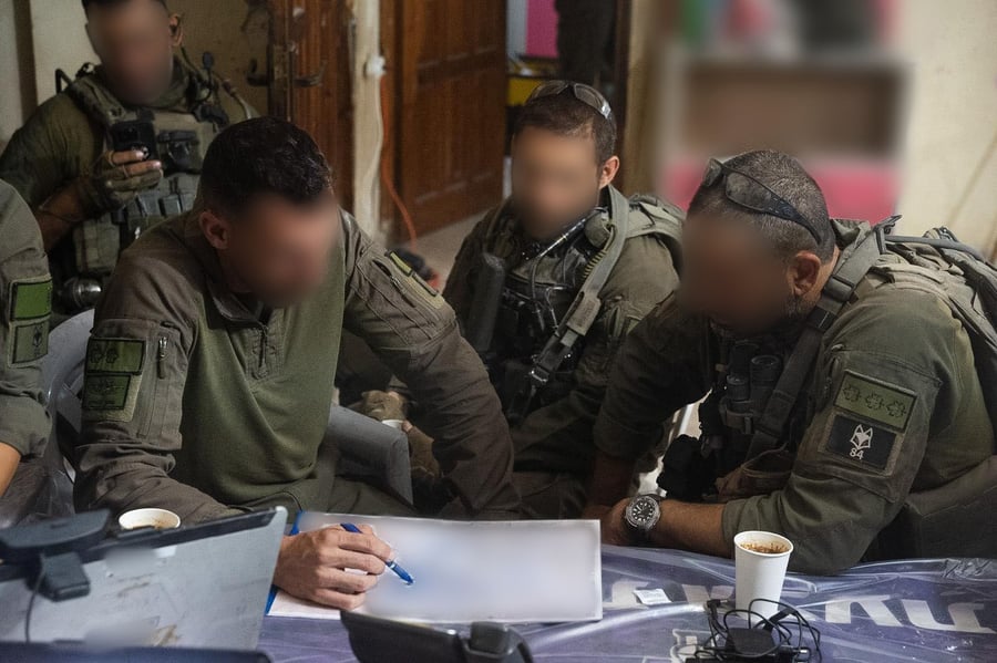 פעילות כוחות אוגדה 162 ברצועת עזה