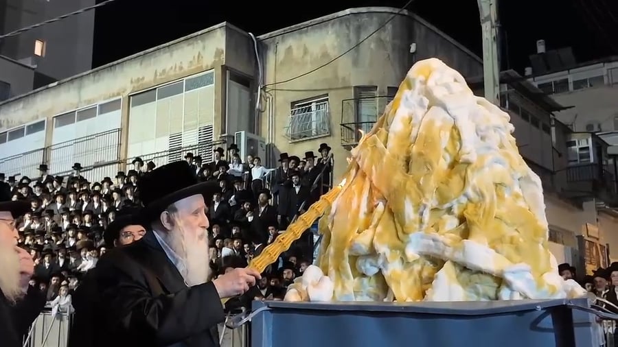 ל"ג בעומר בחצה"ק מחנובקה בעלזא