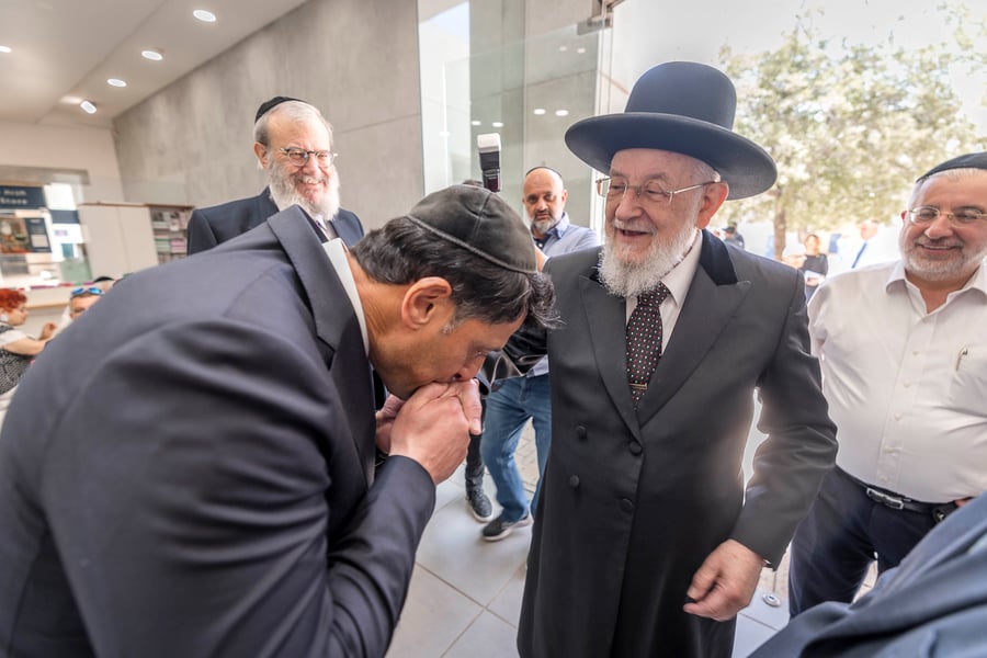 האירוע המרגש עם הרב לאו