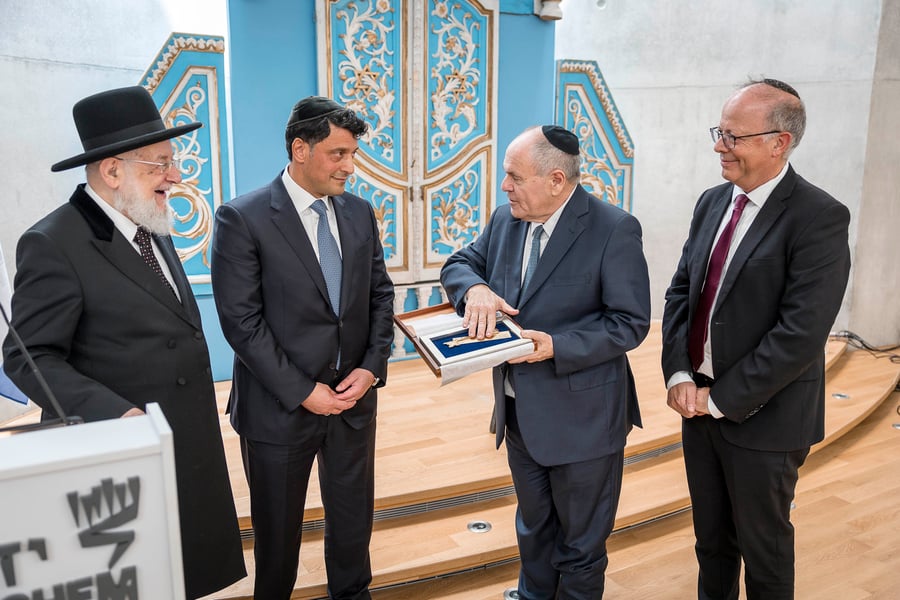 האירוע המרגש עם הרב לאו