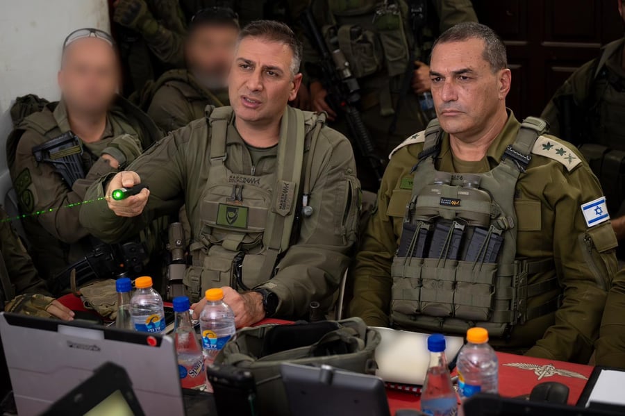 הרמטכ"ל זמיר בעזה