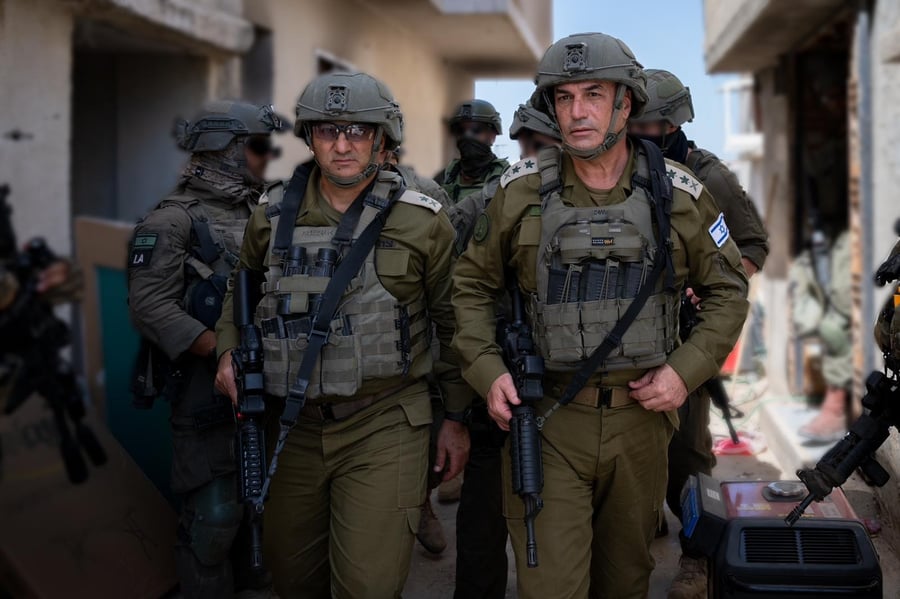 הרמטכ"ל זמיר בעזה