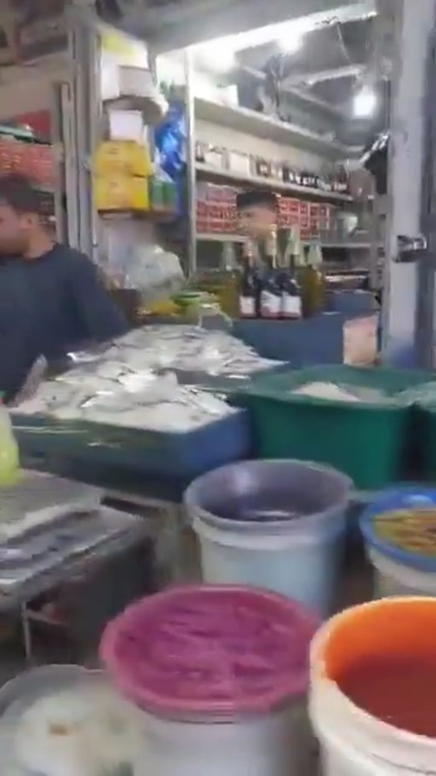 השוק בעזה בשבוע שעבר