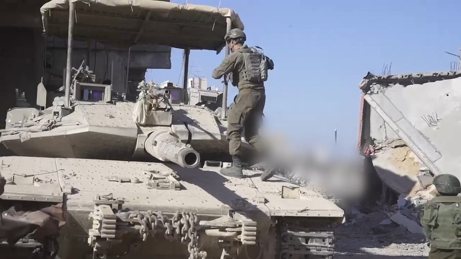 פעילות כוחות צוות הקרב של חטיבה 401 בצפון רצועת עזה