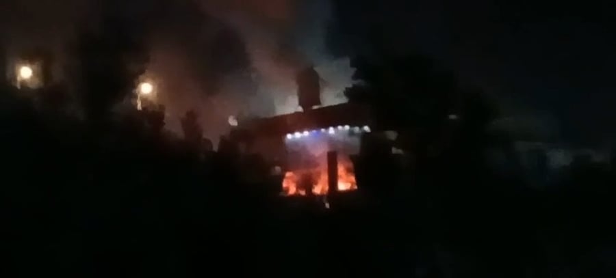 ההצתה בכפר בורוקין