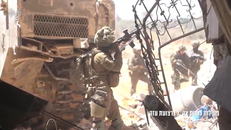 פעילות הכוחות בעזה