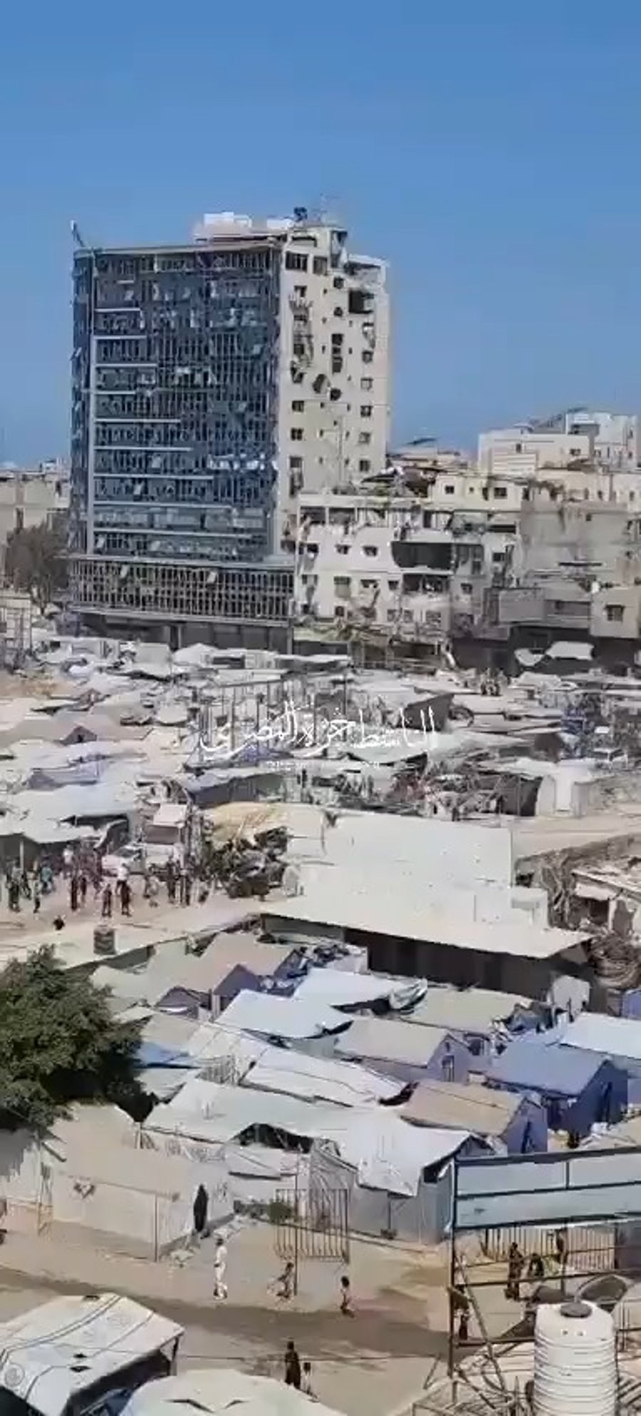 בזיזת משאיות הסיוע אתמול ברצועה