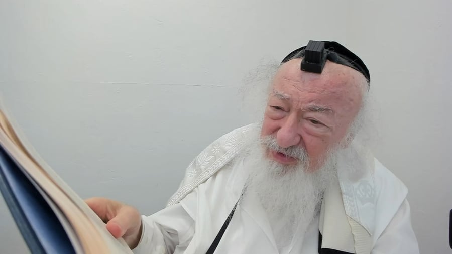 הרב יעקב דוד סטפנסקי בשיעור על מסכת ראש השנה