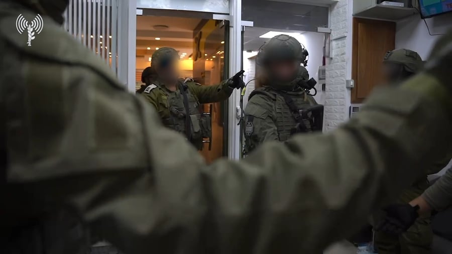 הפשיטה על עסקי חלפנות העוסקים בכספי טרור