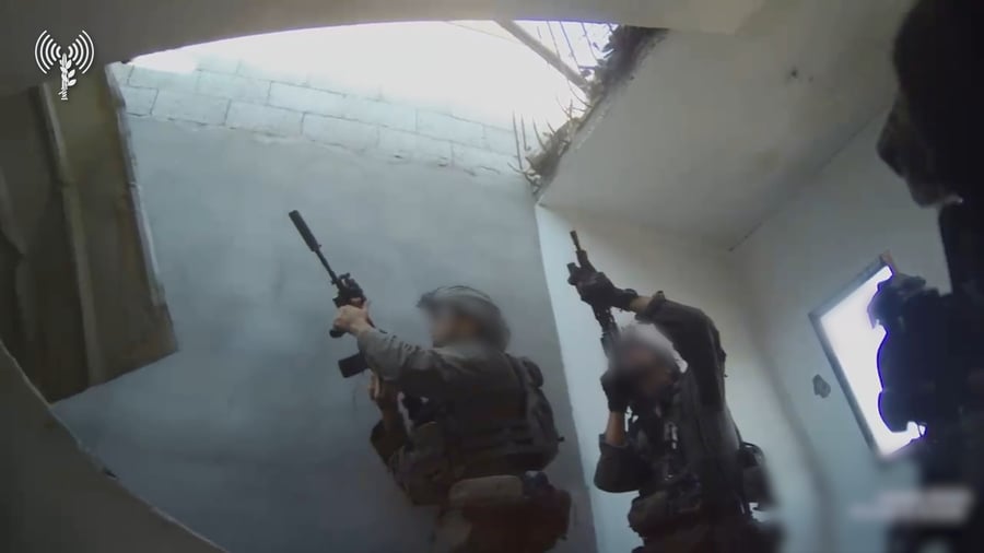 פעילות צוות הקרב של עוצבת הקומנדו ברצועת עזה