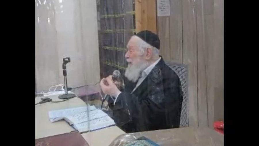 דברי החיזוק של הגאון רבי יצחק זילברשטיין